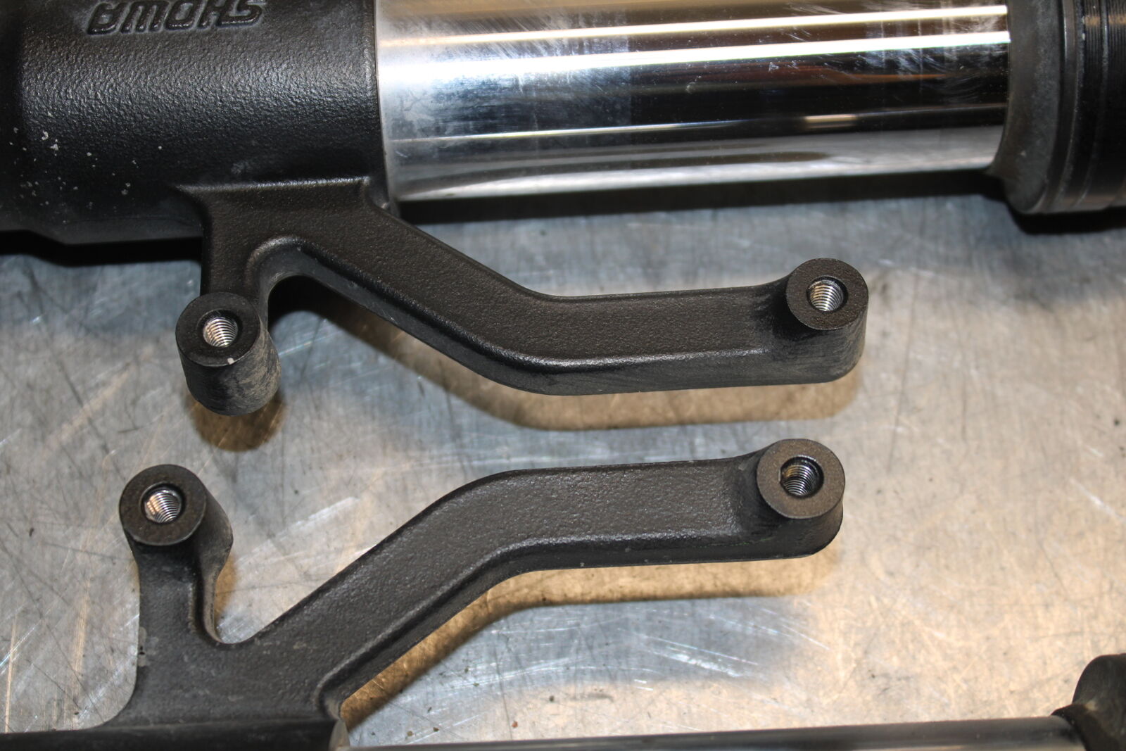 19-23 KAWASAKI NINJA ZX6R FRONT FORKS SUSPENSION SET PAIR 44071-1343-48M  BB701