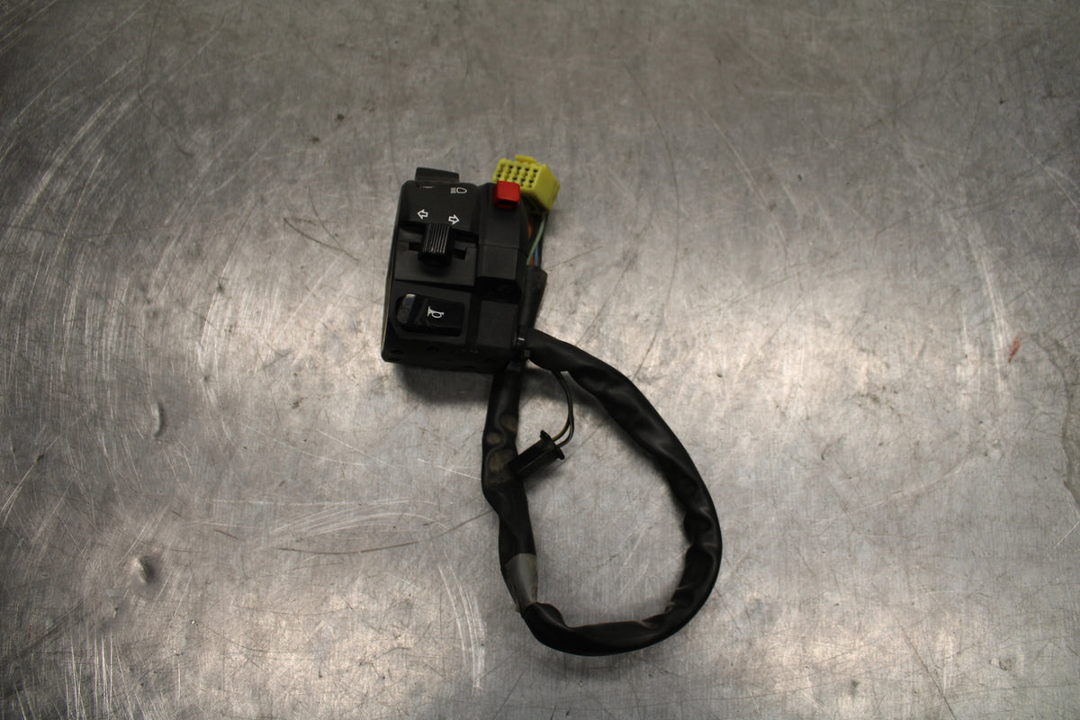 06-07 SUZUKI GSXR750 LEFT CLIP ON HANDLE HORN SIGNALS SWITCH SWITCHES BB132