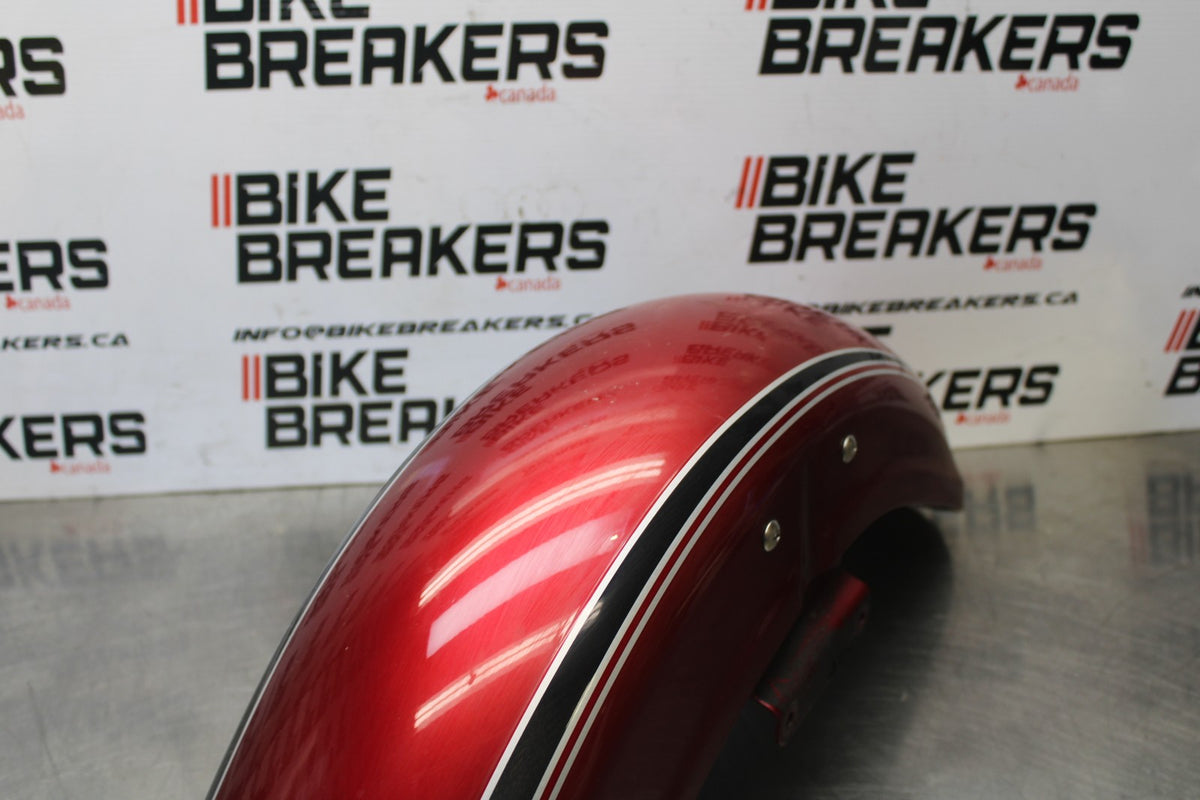 02 KAWASAKI VULCAN 800 VN800B CLASSIC FRONT WHEEL FENDER BB862