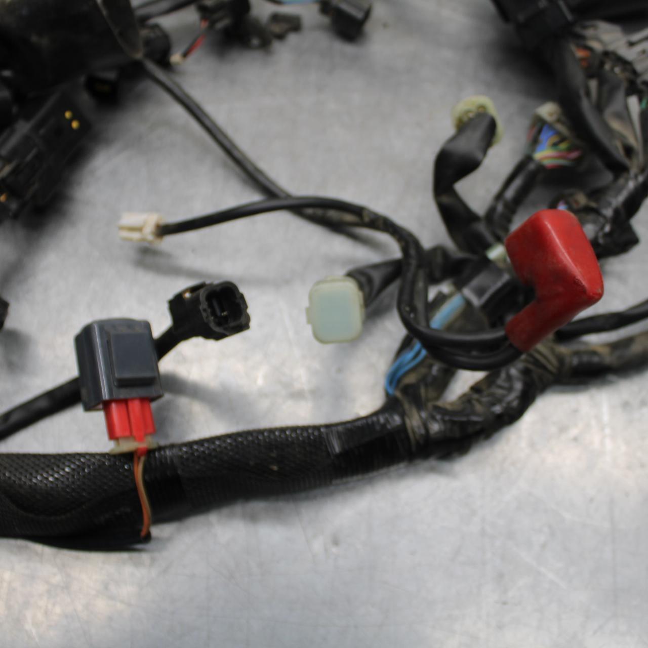 21 KAWASAKI NINJA ZX6R MAIN ENGINE WIRING HARNESS MOTOR WIRE LOOM BB647