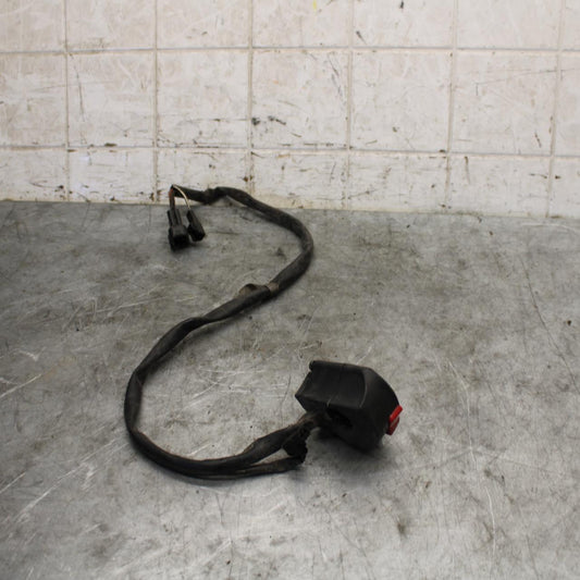 09-12 KAWASAKI NINJA ZX6R RIGHT CLIP ON HANDLE KILL OFF START SWITCH BB544