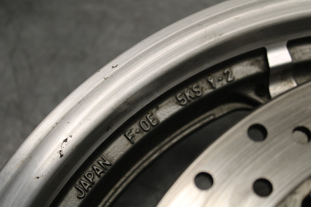 14-15 YAMAHA V STAR 1300 XVS1300CT TOURER FRONT WHEEL FRONT RIM BB722