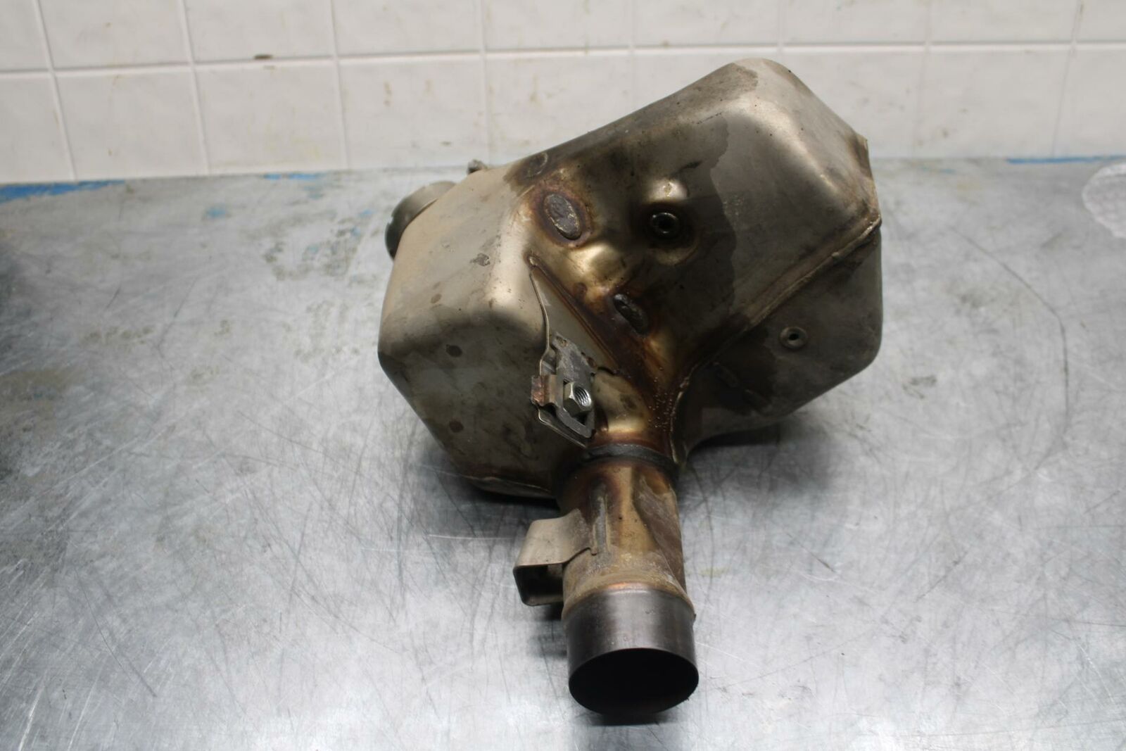 19-20 KAWASAKI NINJA ZX6R ZX636 EXHAUST MIDPIPE MID MIDDLE PIPE BB419