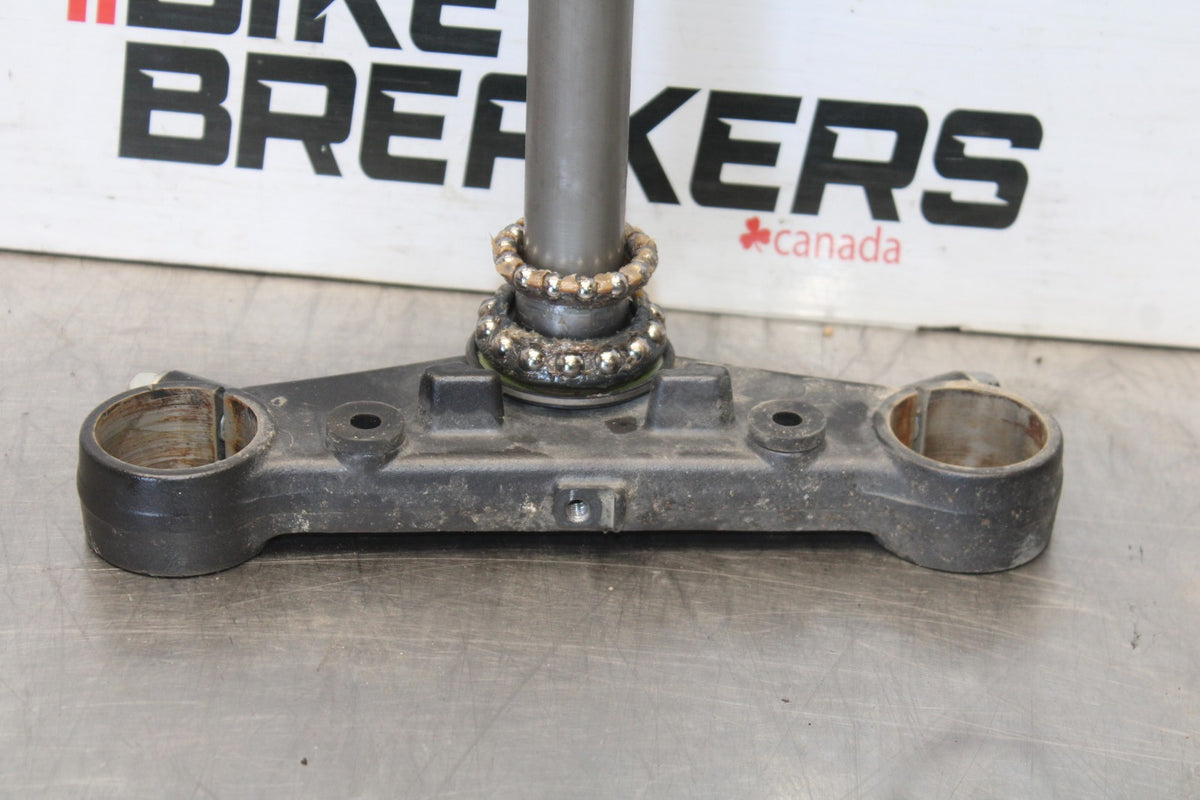 18 HONDA CB500F FRONT FORKS CLAMP LOWER TRIPLE TREE STEM  BB861