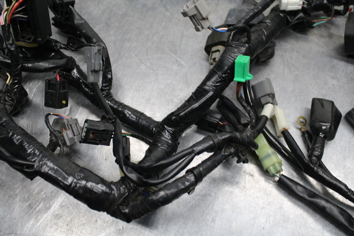 13-17 KAWASAKI NINJA 300 MAIN ENGINE WIRING HARNESS MOTOR WIRE LOOM BB128