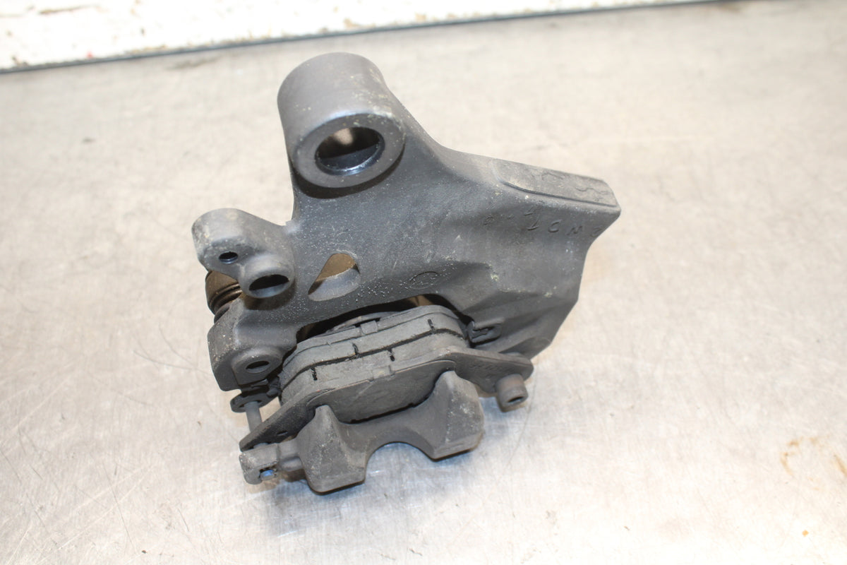 15-17 YAMAHA YZF R3 REAR BACK BRAKE CALIPER W MOUNT BRACKET BB111
