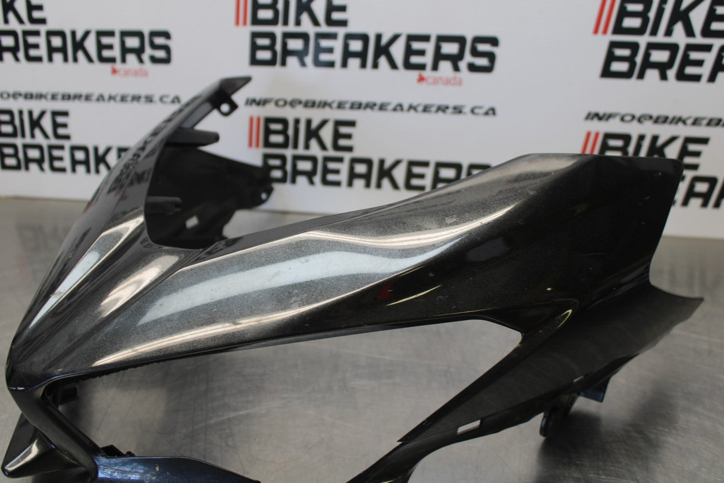 18-23 KAWASAKI NINJA 400 EX400 ABS FRONT UPPER NOSE FAIRING COWL SHROUD BB192