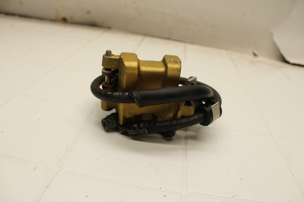 00-01 HONDA RVT1000R RC51 REAR BACK BRAKE CALIPER W MOUNT BRACKET BB03