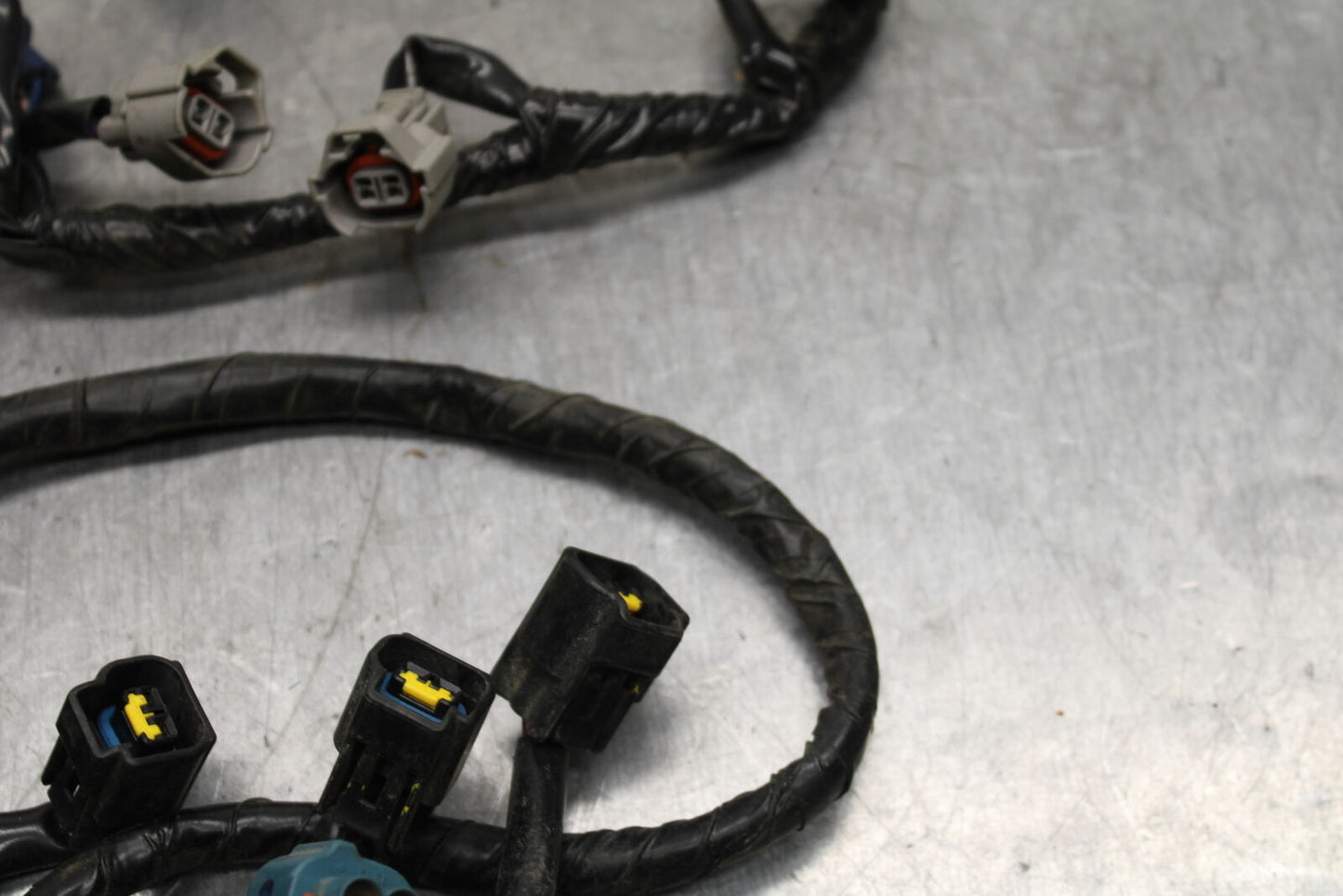 08-09 YAMAHA YZF R6S INJECTOR WIRING HARNESS WIRE LOOM BB115