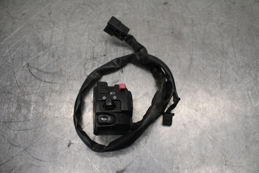 12-17 KAWASAKI ER-6N Z650 LEFT CLIP ON HANDLE HORN SIGNALS SWITCH SWITCHES BB709