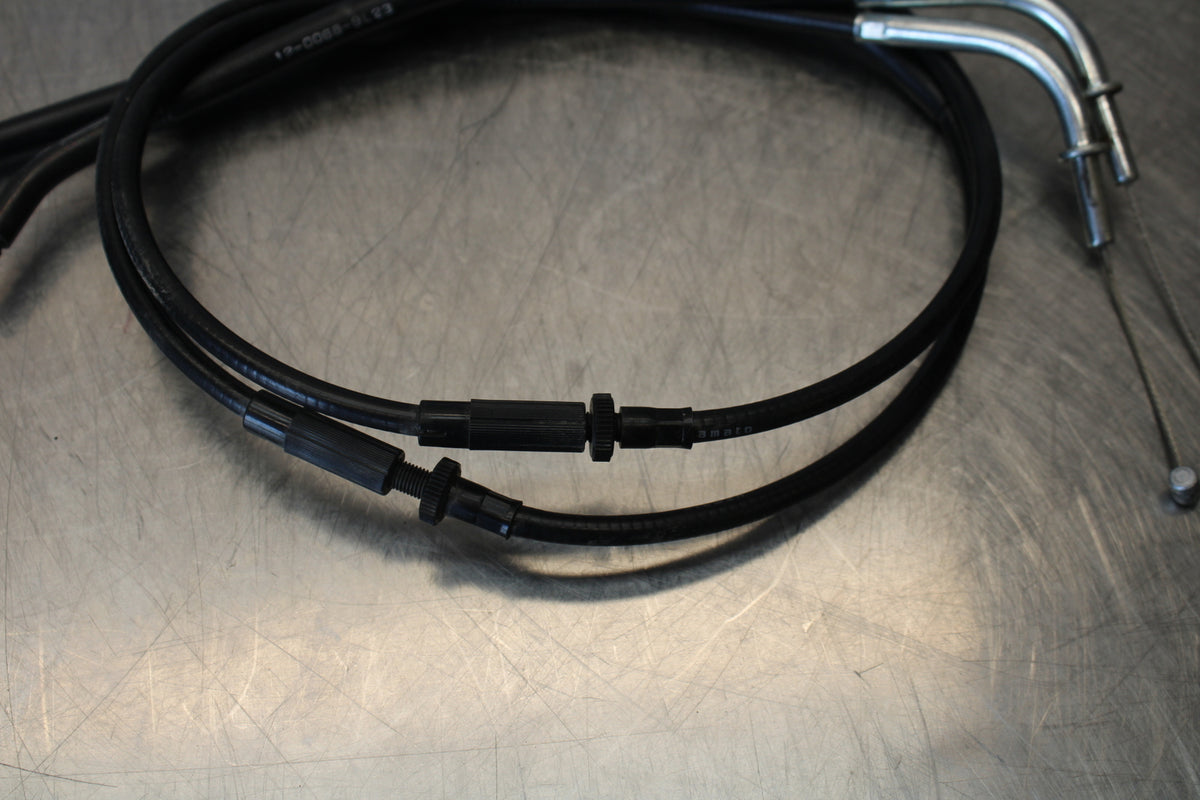 03-06 KAWASAKI Z1000 THROTTLE CABLES LINES BB164