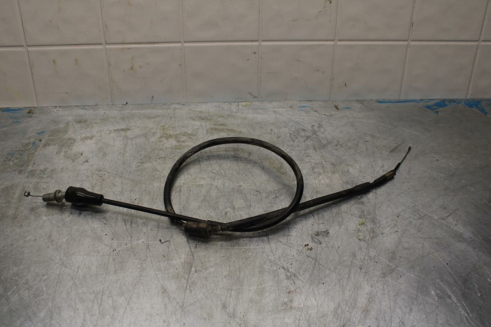 06-20 YAMAHA RAPTOR 700 YFM700R THROTTLE CABLE LINE BB414