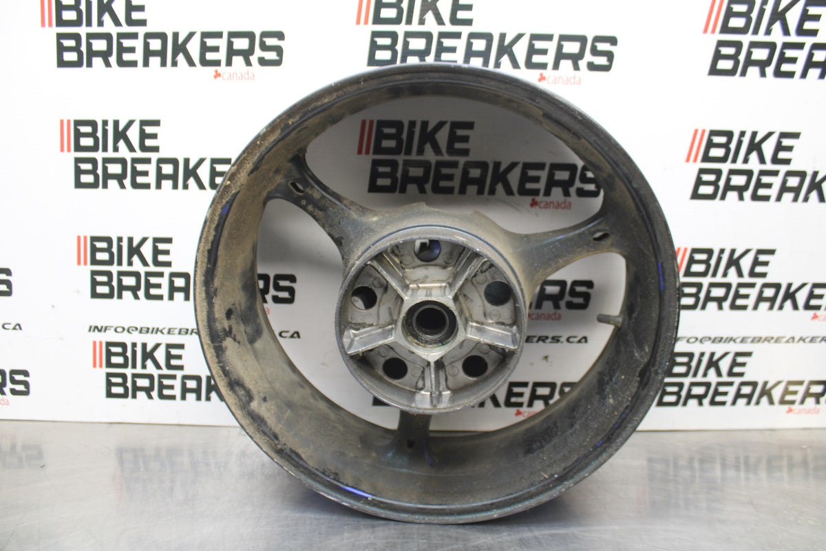 06-07 SUZUKI GSXR600 REAR WHEEL BACK RIM & ROTOR BB836