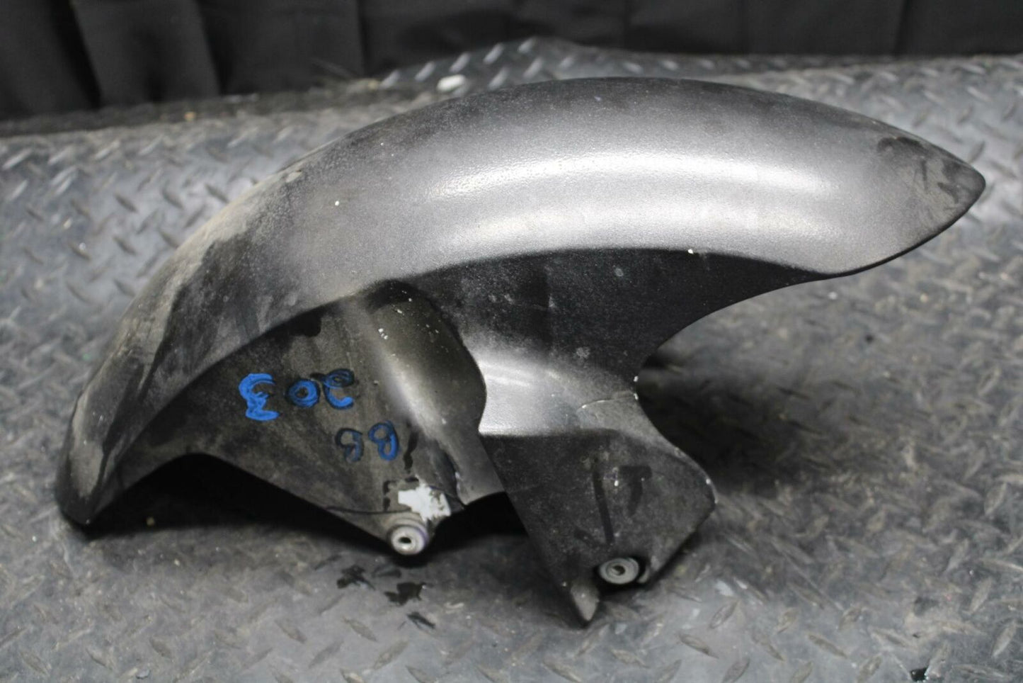 13-18 KAWASAKI NINJA ZX6R FRONT WHEEL FENDER COWL FAIRING BB203