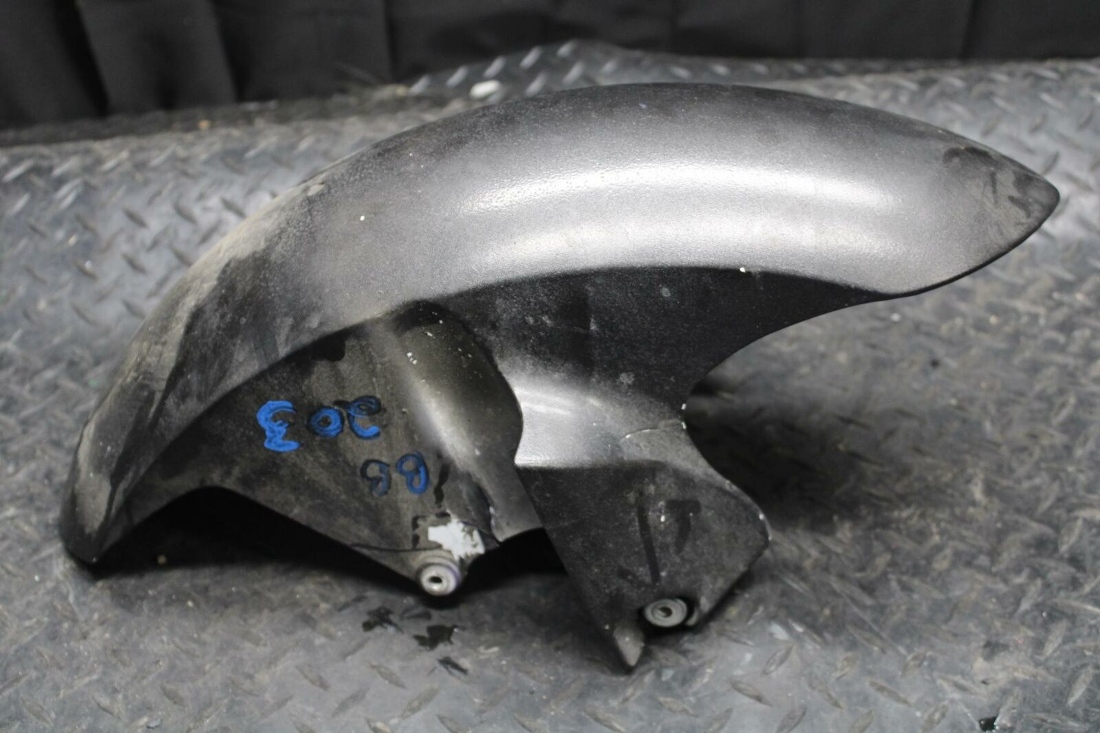 13-18 KAWASAKI NINJA ZX6R FRONT WHEEL FENDER COWL FAIRING BB203