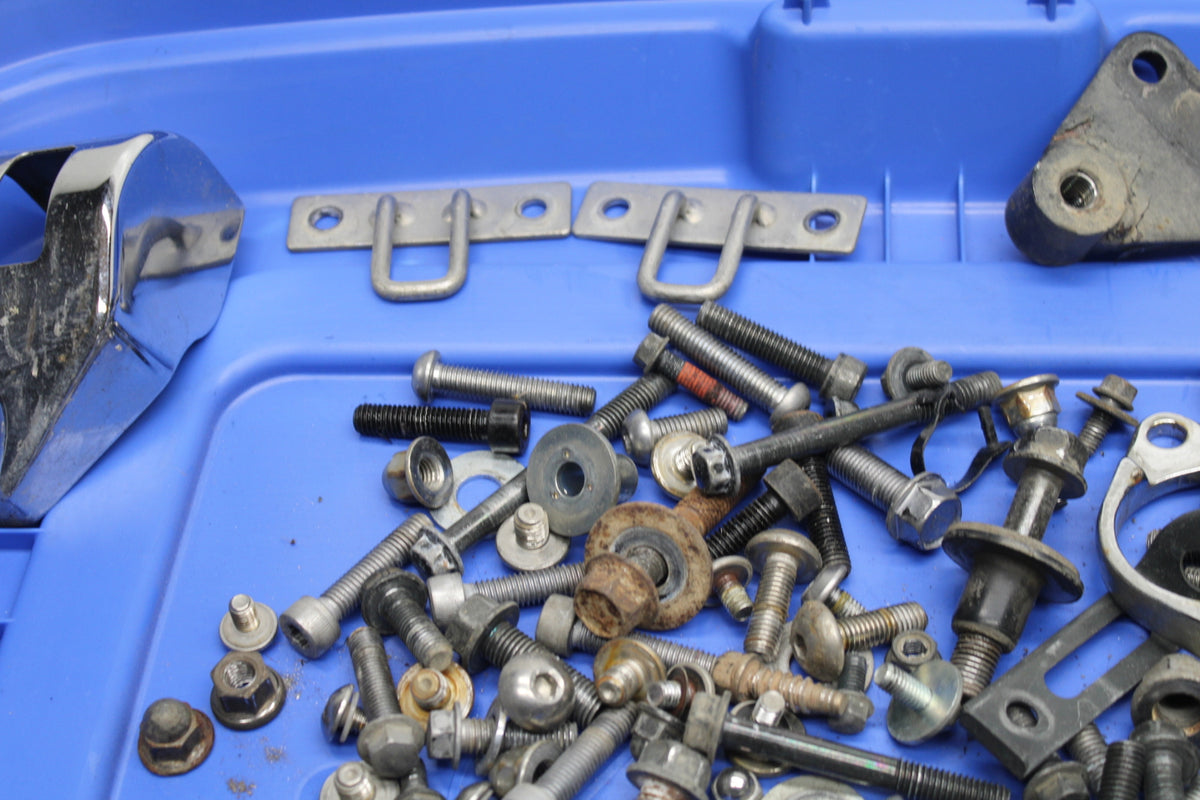 03-08 KAWASAKI VULCAN 1600 MOUNTING BOLTS HARDWARE MOTOR SCREWS BB754