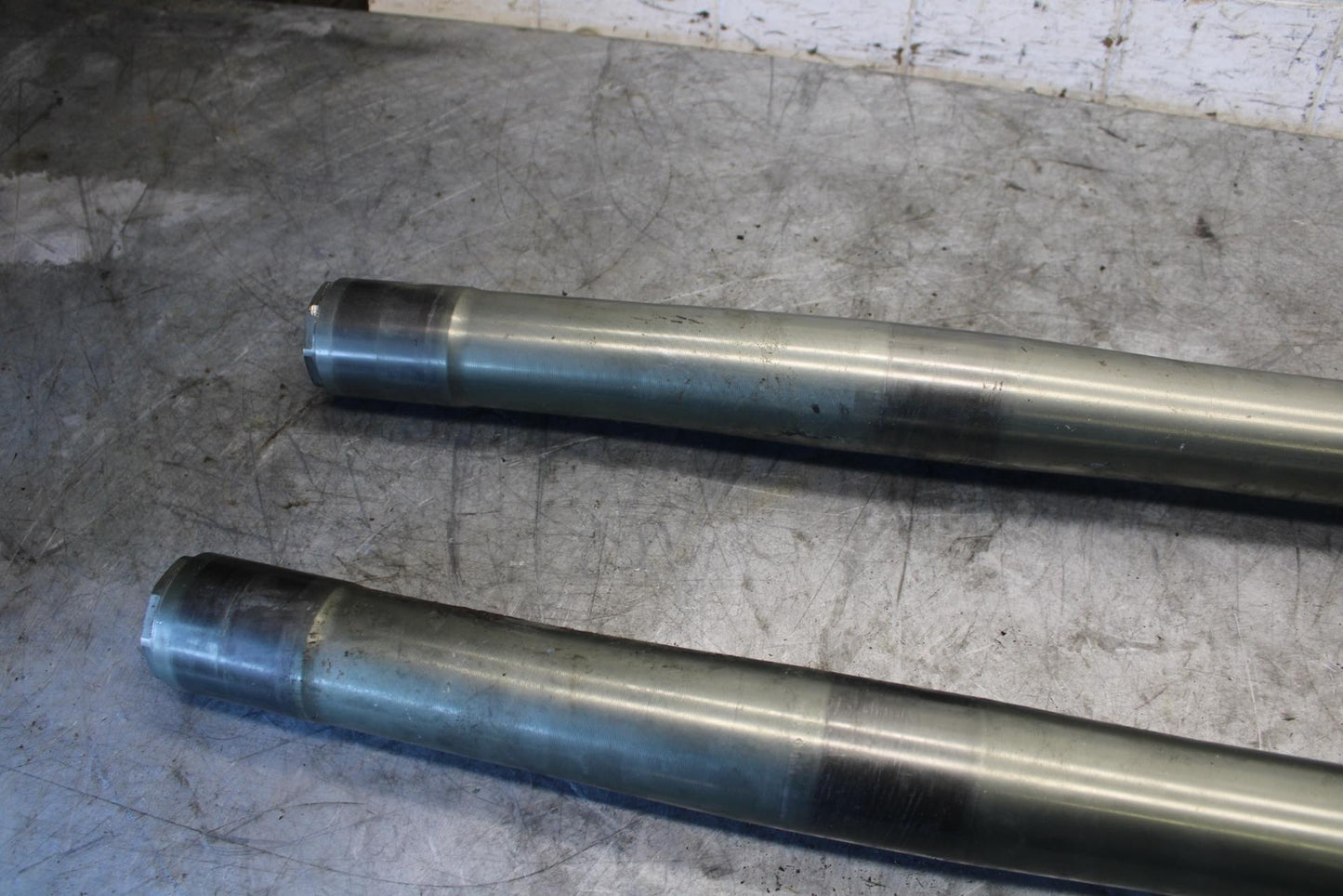 09-12 KAWASAKI NINJA ZX6R FRONT FORKS SHOCK SUSPENSION SET PAIR BB544