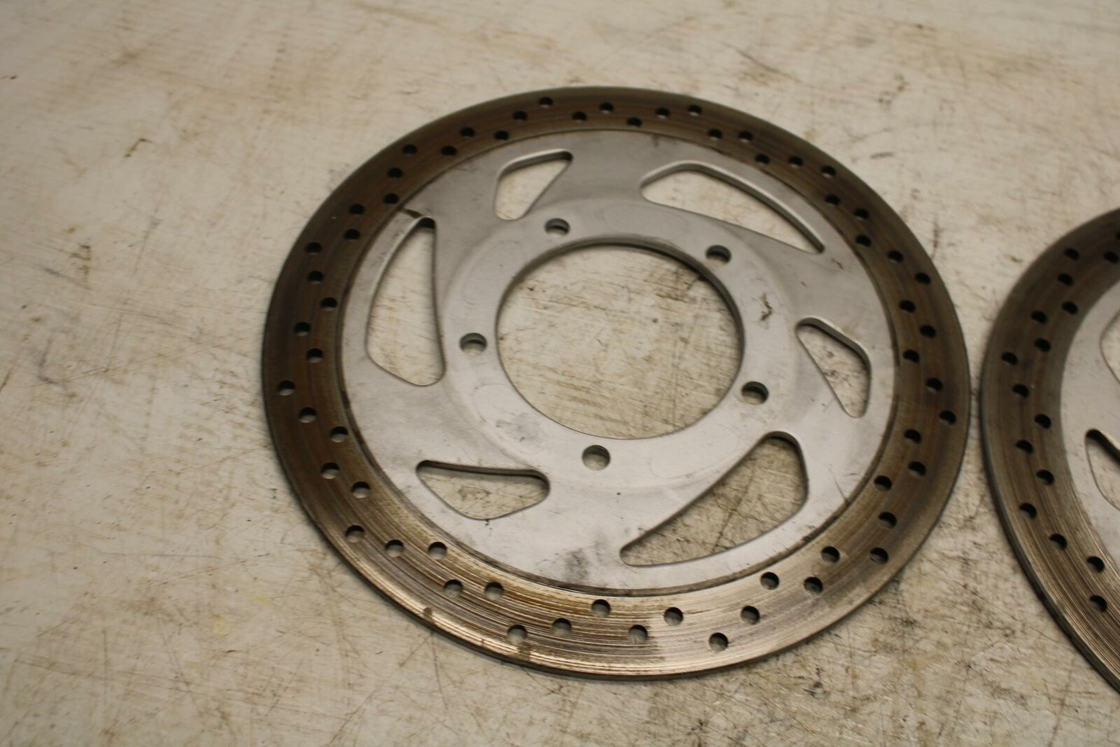 05-09 SUZUKI BOULEVARD C90 FRONT LEFT RIGHT BRAKE ROTORS DISCS BB357