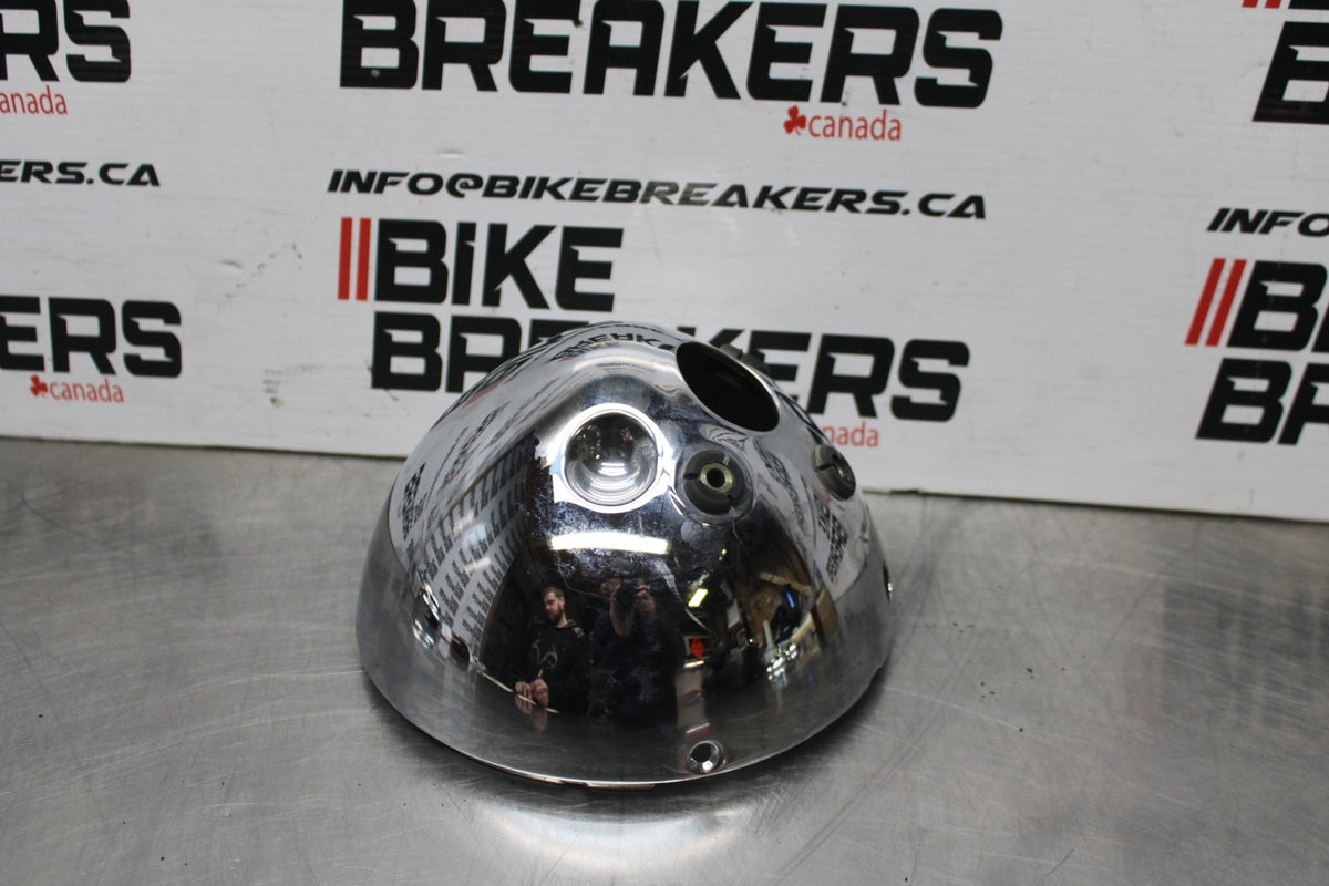 99-09 YAMAHA V STAR 1100 HEADLIGHT CASE HOUSING BUCKET BB853