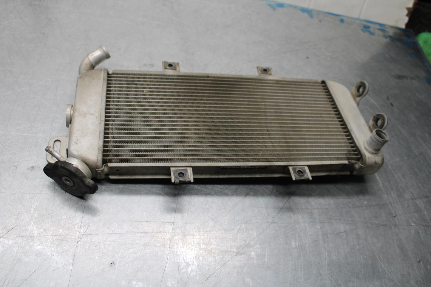 06-07 KAWASAKI NINJA 650R ENGINE RADIATOR MOTOR COOLER COOLING RADIATER BB446