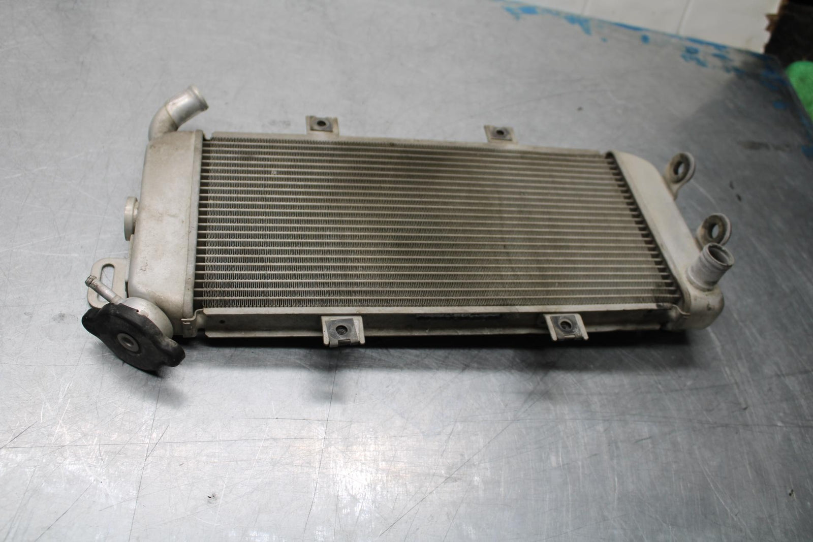 06-07 KAWASAKI NINJA 650R ENGINE RADIATOR MOTOR COOLER COOLING RADIATER BB446