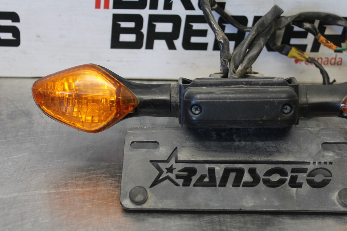16 HONDA CB500F ABS FENDER ELIMINATOR PLATE BRACKET & LIGHTS BB930