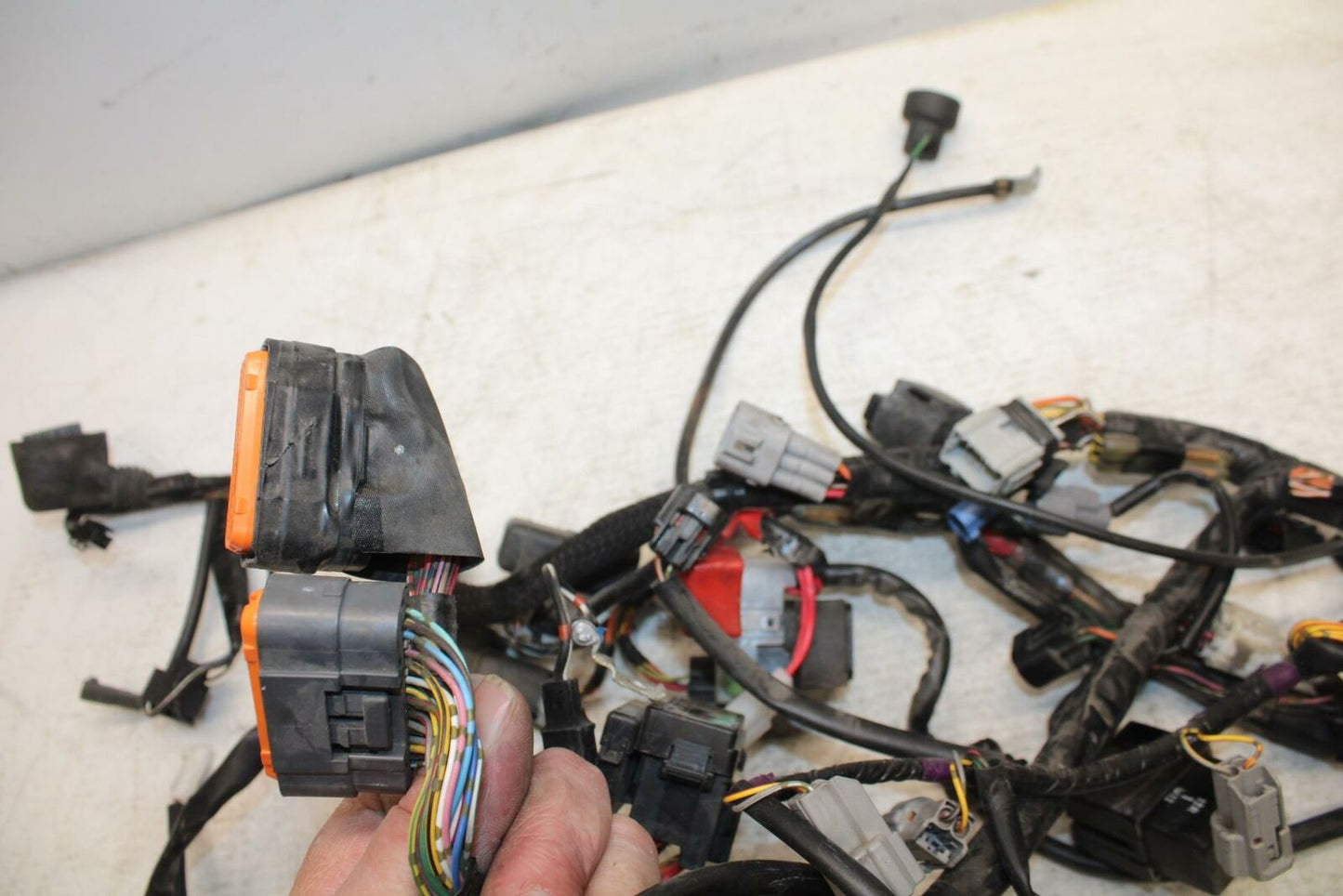 15-16 SUZUKI GSXS750 MAIN ENGINE WIRING HARNESS MOTOR WIRE LOOM BB374