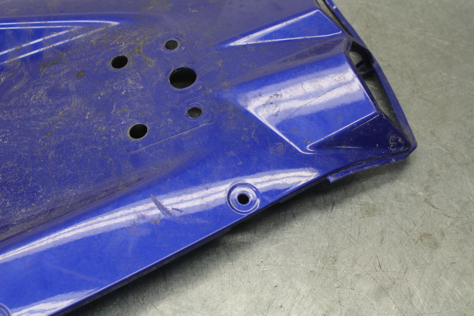 08-09 YAMAHA YZF R6S REAR BACK TAIL UNDERTAIL FAIRING COWL FENDER  BB690