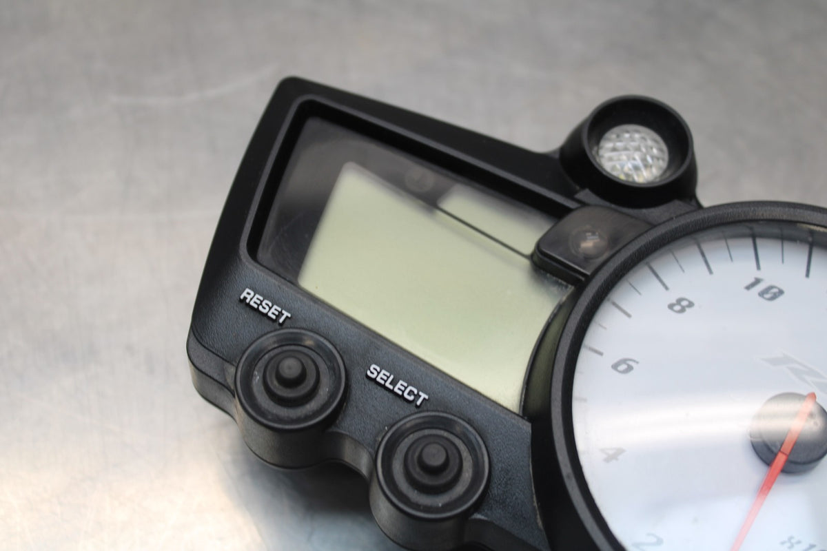 08-09 YAMAHA YZF R6S SPEEDO GAUGES DISPLAY CLUSTER SPEEDOMETER TACHOMETER BB796