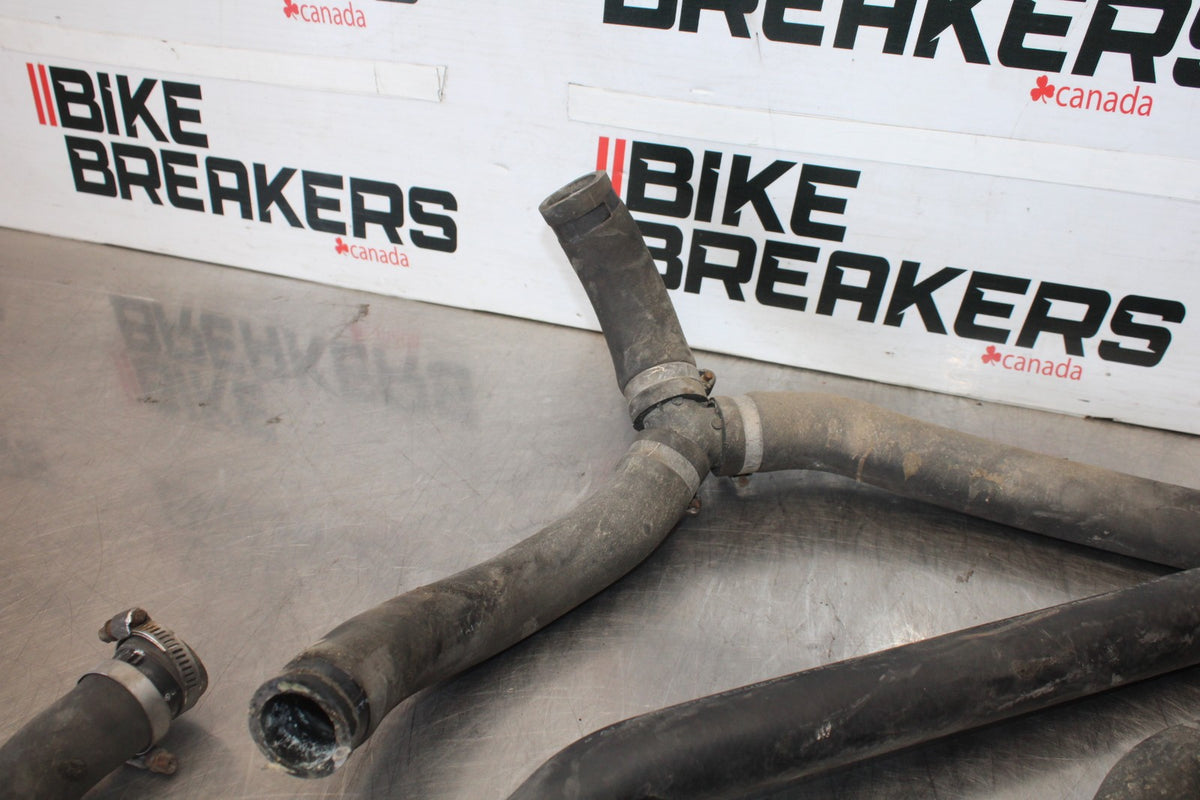 06-07 HONDA INTERCEPTOR 800 VFR800 RADIATOR HOSES COOLANT WATER PIPES BB917