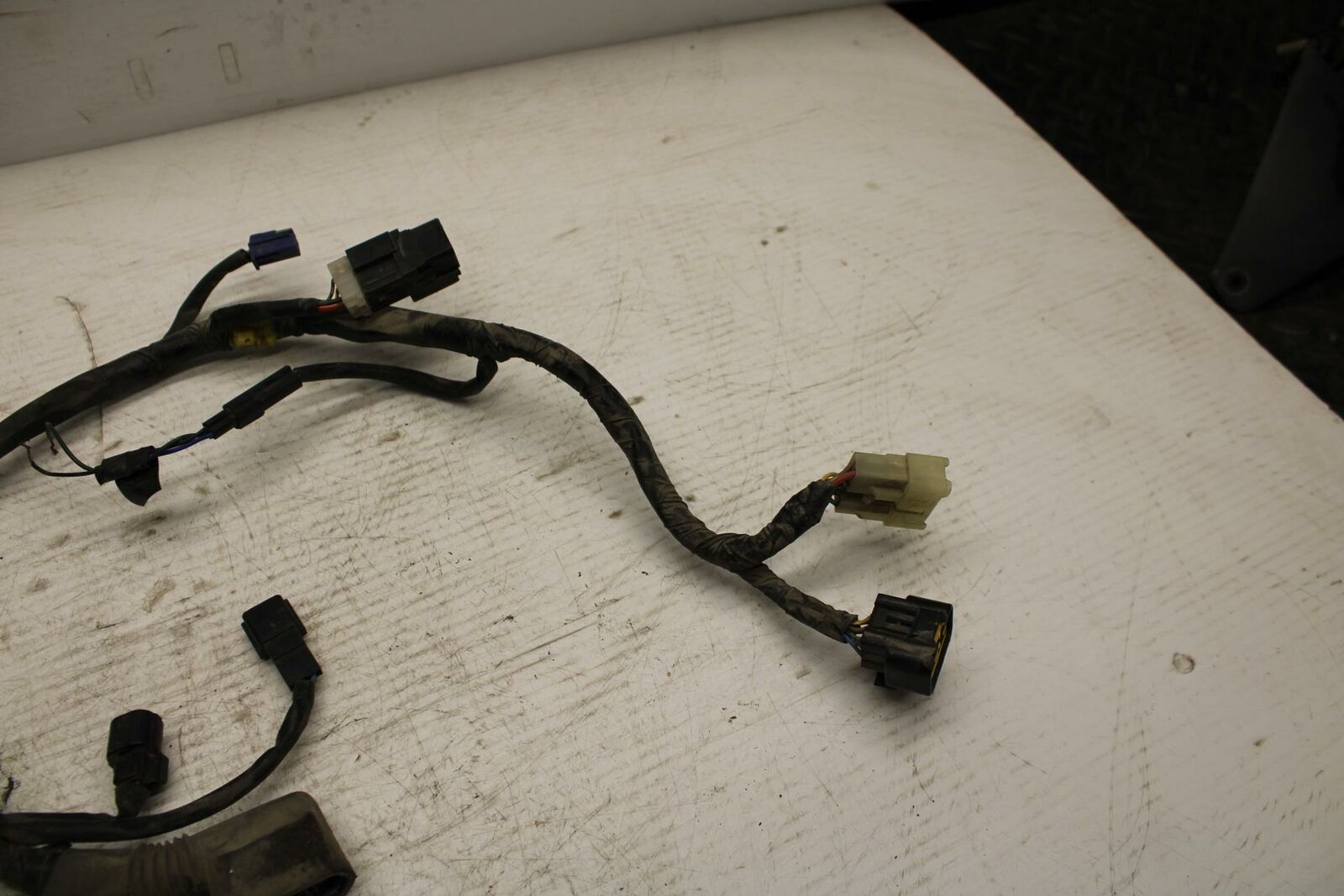 07 YAMAHA YZF R6 2c0 SPEEDO GAUGES WIRING HARNESS WIRE LOOM BB297