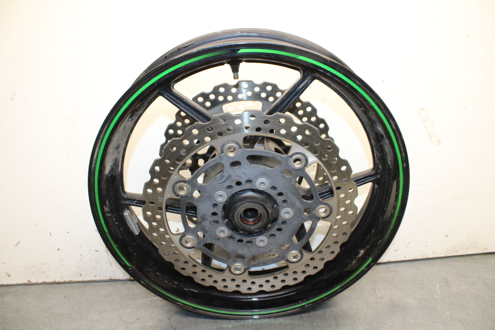 12-17 KAWASAKI ER-6N Z650 FRONT RIM FRONT WHEEL BB709