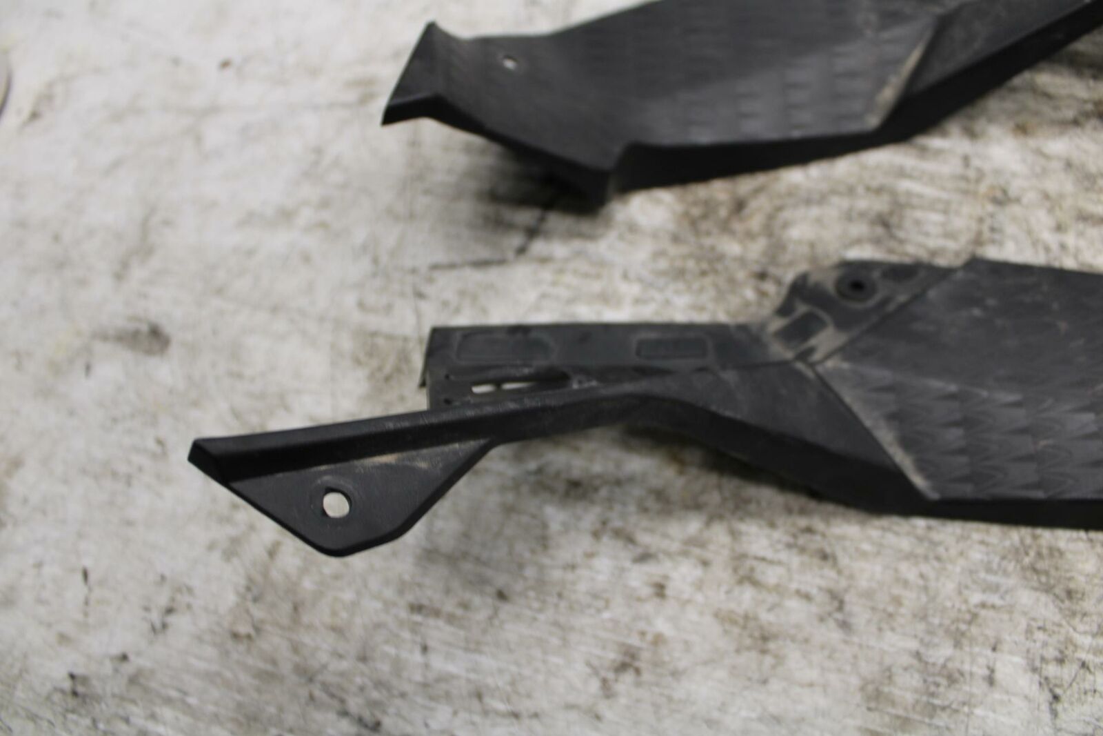 13-18 KAWASAKI NINJA ZX6R  GAS FUEL TANK PANELS COVERS TRIM SET COWLS  BB311