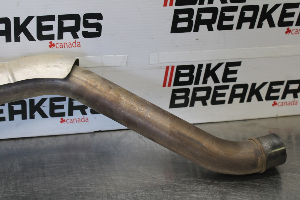 08 KAWASAKI ZX6R EXHAUST MIDPIPE MID MIDDLE PIPE BB896