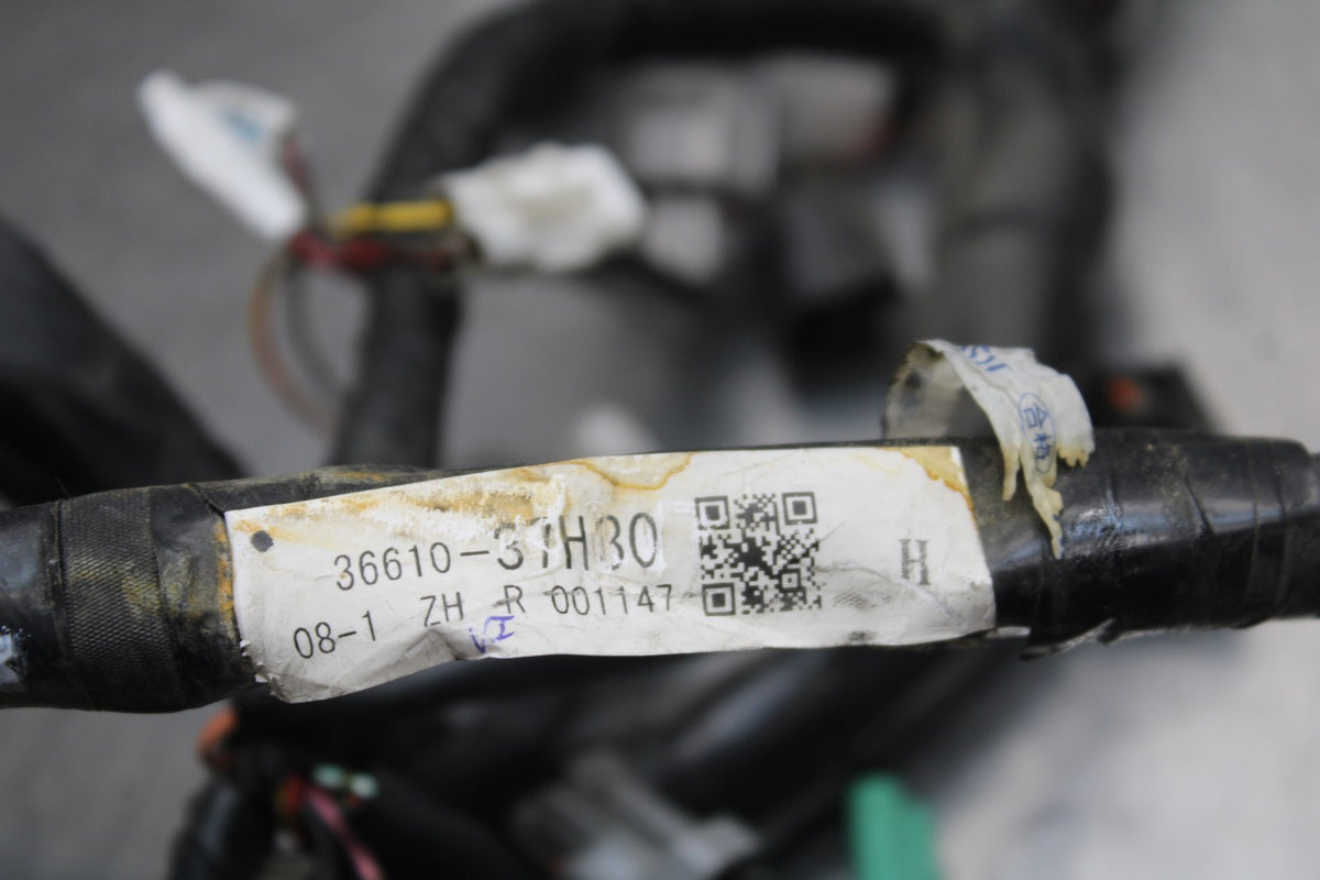 08-10 SUZUKI GSXR 600 MAIN ENGINE WIRING HARNESS MOTOR WIRE LOOM BB202