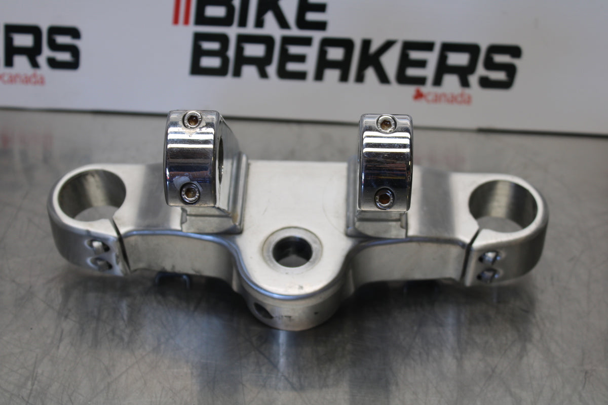 04 YAMAHA ROAD STAR XV1700A FORKS UPPER TRIPLE TREE CLAMP BB155