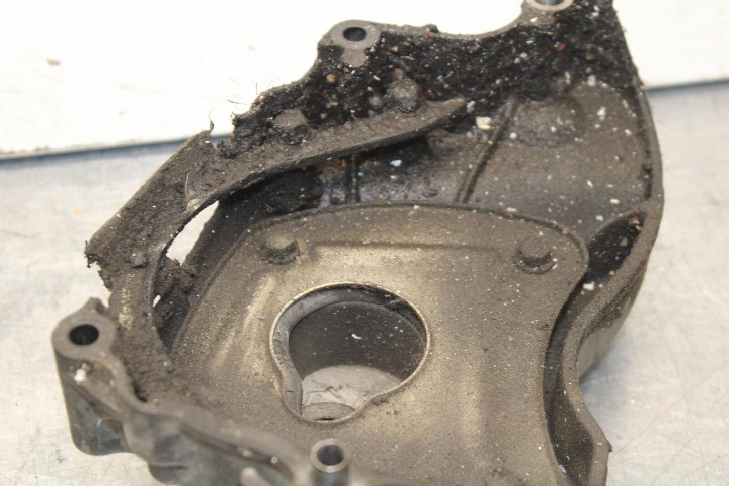 09-12 KAWASAKI NINJA ZX6R ENGINE SPROCKET COVER BB617