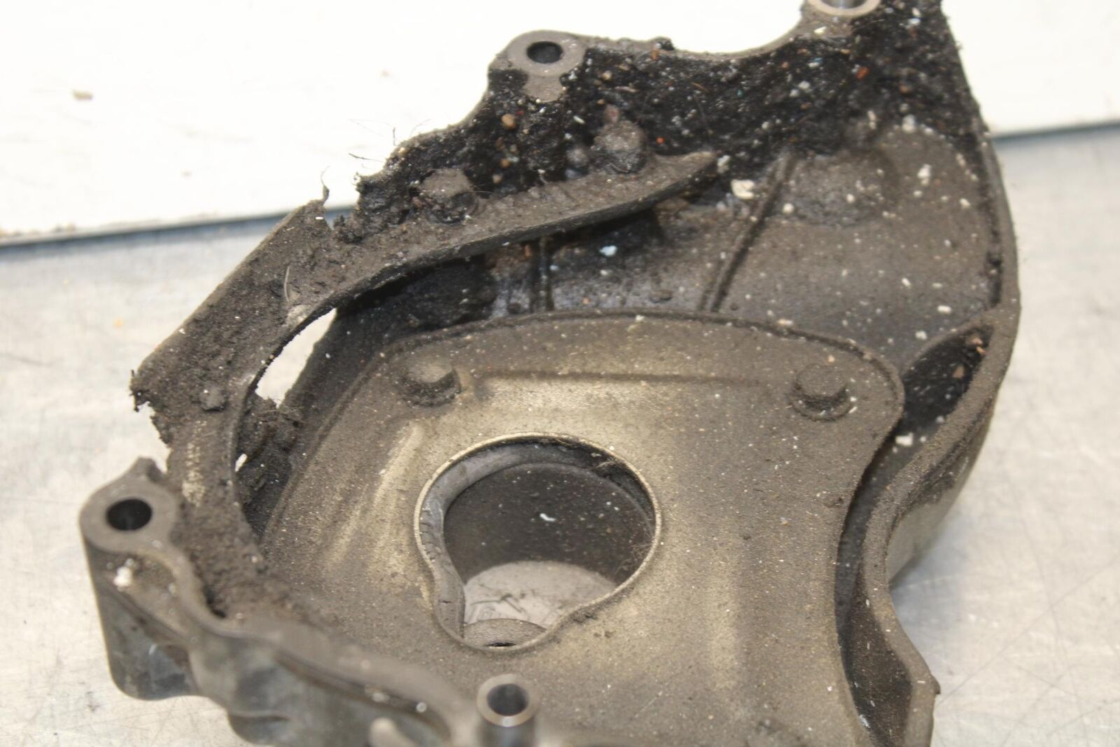 09-12 KAWASAKI NINJA ZX6R ENGINE SPROCKET COVER BB617