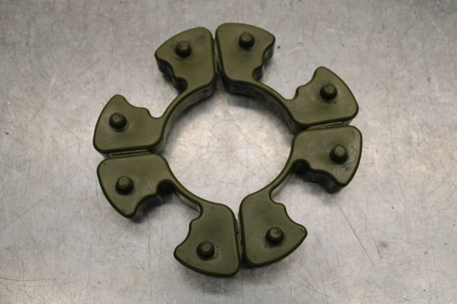 16 KAWASAKI NINJA ZX10R REAR HUB WITH SHOCK DAMPERS CUSH ABSORBERS BB650