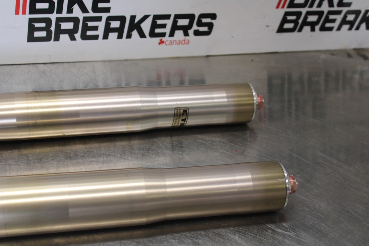 00-05 KAWASAKI NINJA ZX12R FRONT FORKS SHOCK SUSPENSION SET PAIR BB892