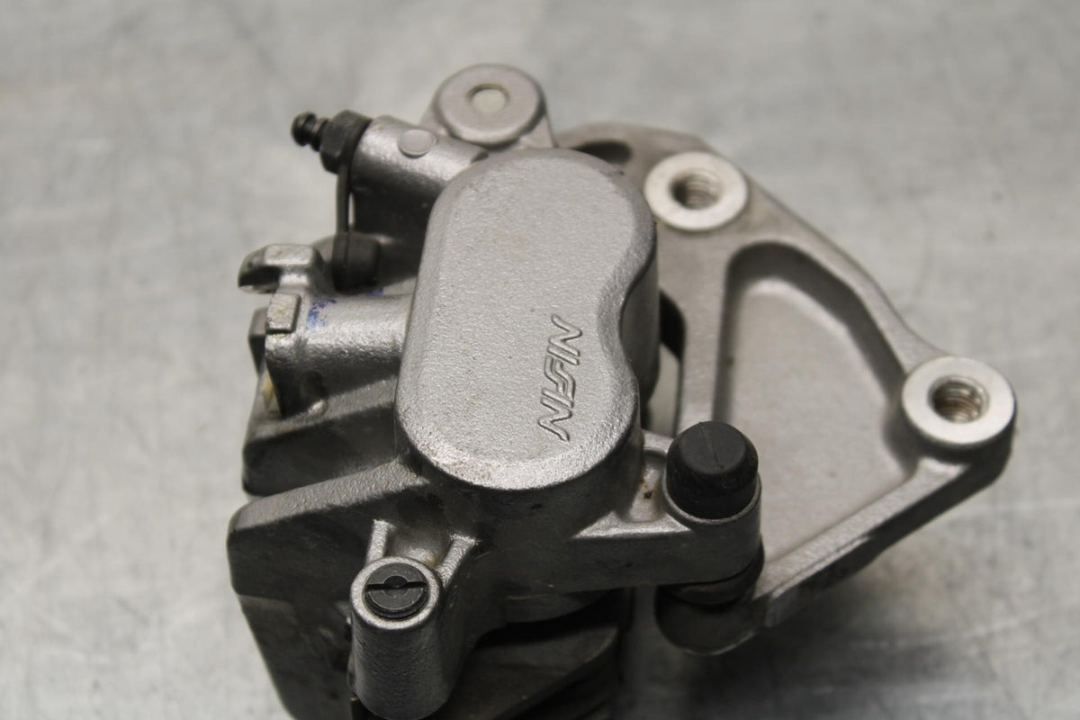 2007 Honda Shadow Spirit 1100 VT1100C REAR BRAKE CALIPER W MOUNT BRACKET BB561
