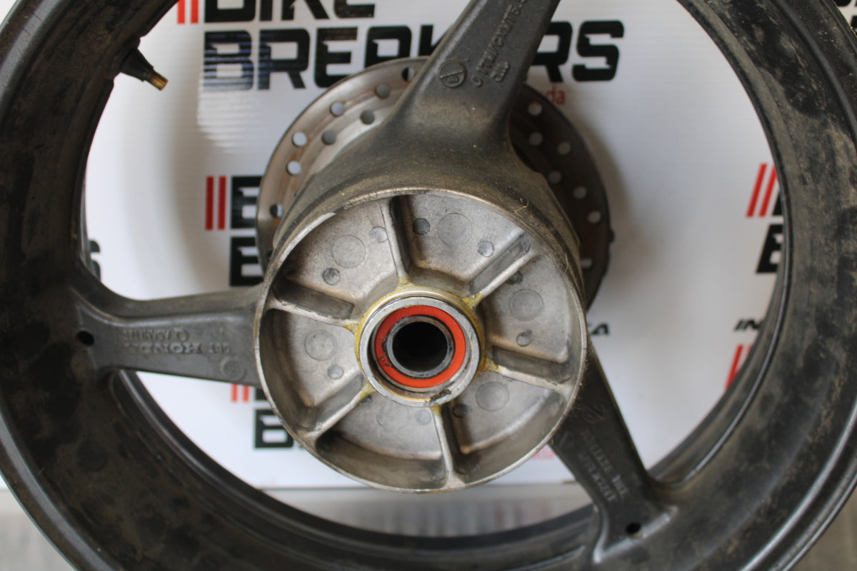 05-06 HONDA CBR600RR REAR WHEEL BACK RIM & ROTOR BB159