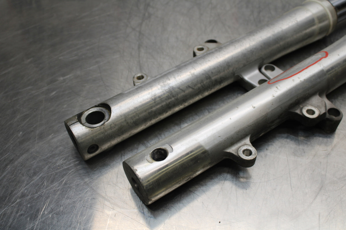 04 YAMAHA ROAD STAR XV1700A FRONT FORKS SHOCK SUSPENSION SET PAIR BB155