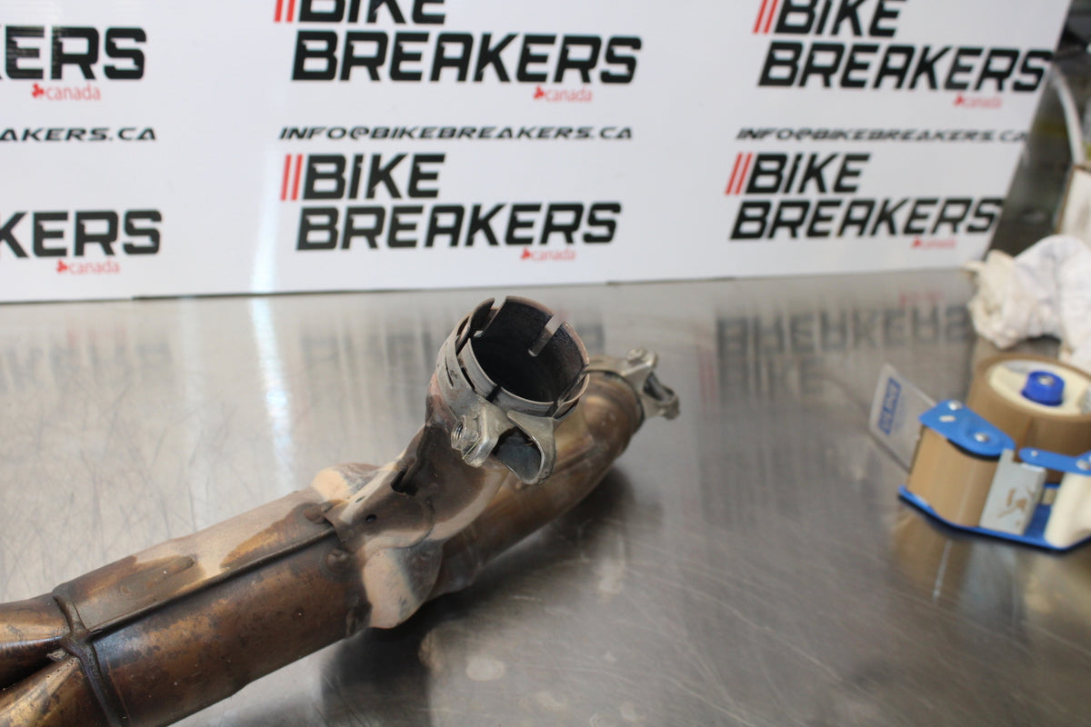 07 KAWASAKI Z1000 EXHAUST HEADER PIPES MANIFOLD BB148