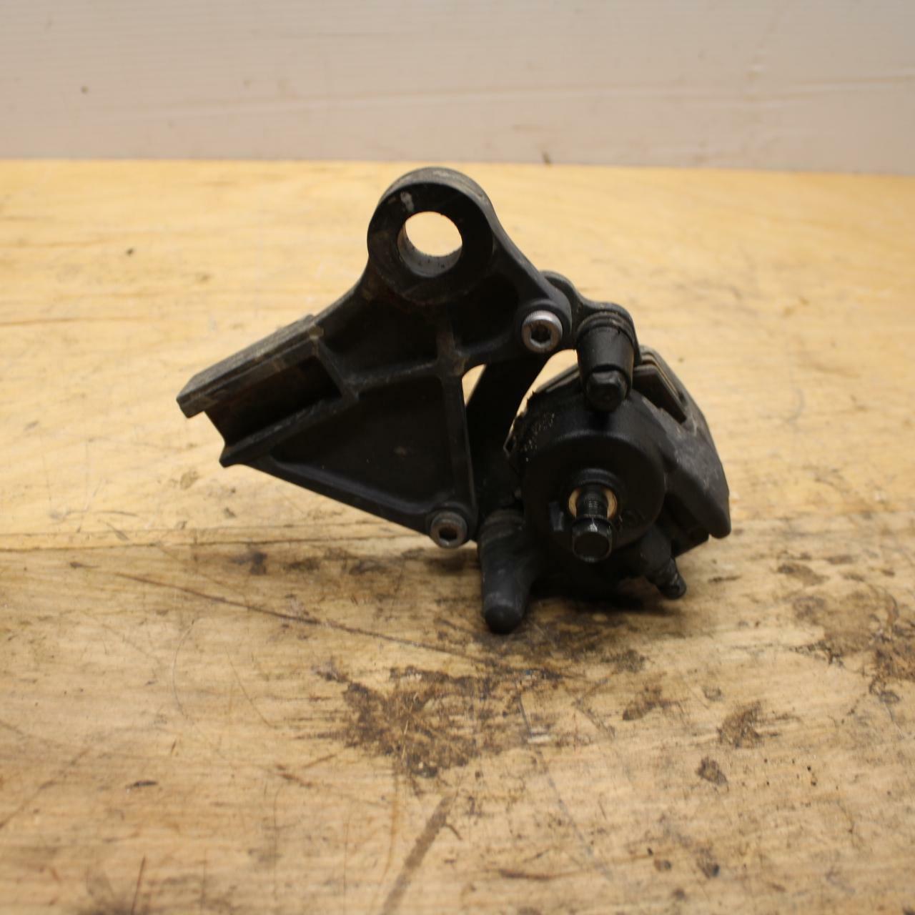 09-10 KAWASAKI ER-6N REAR BACK BRAKE CALIPER W MOUNT BRACKET BB325