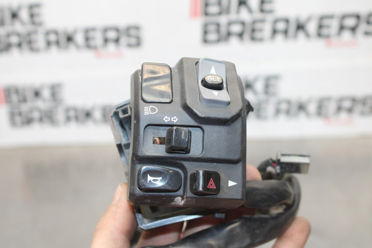 23 KAWASAKI NINJA 650 EX650 LEFT CLIP ON HANDLE HORN SIGNALS SWITCH BB920