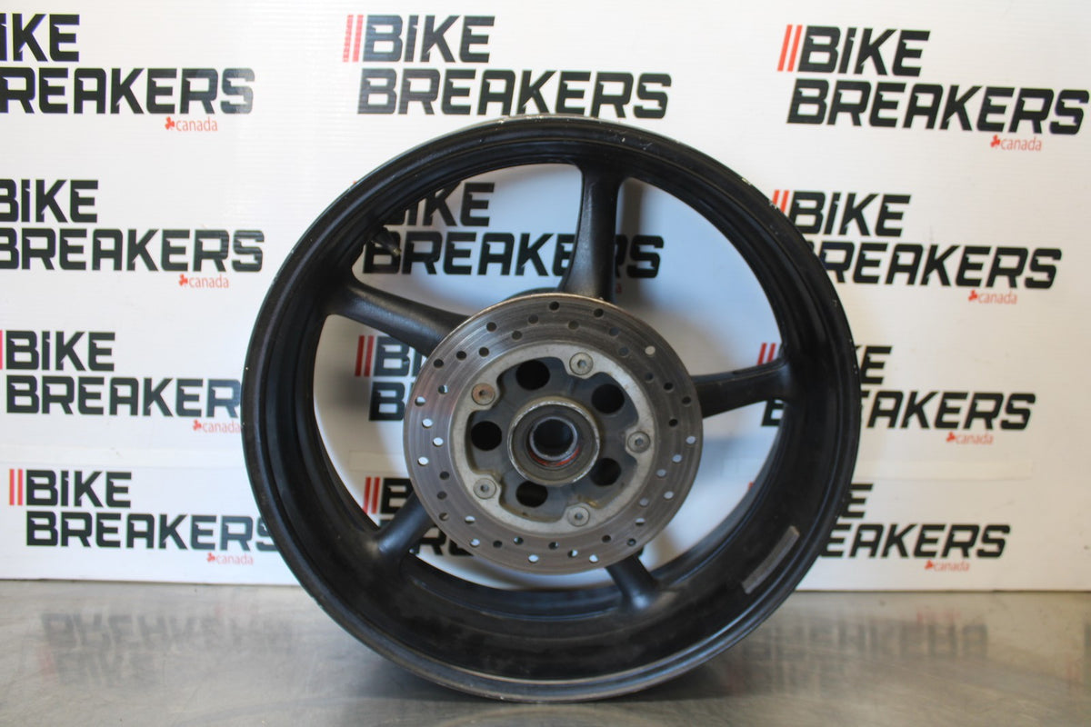 03-04 YAMAHA YZF R6 REAR WHEEL BACK RIM & ROTOR BB890