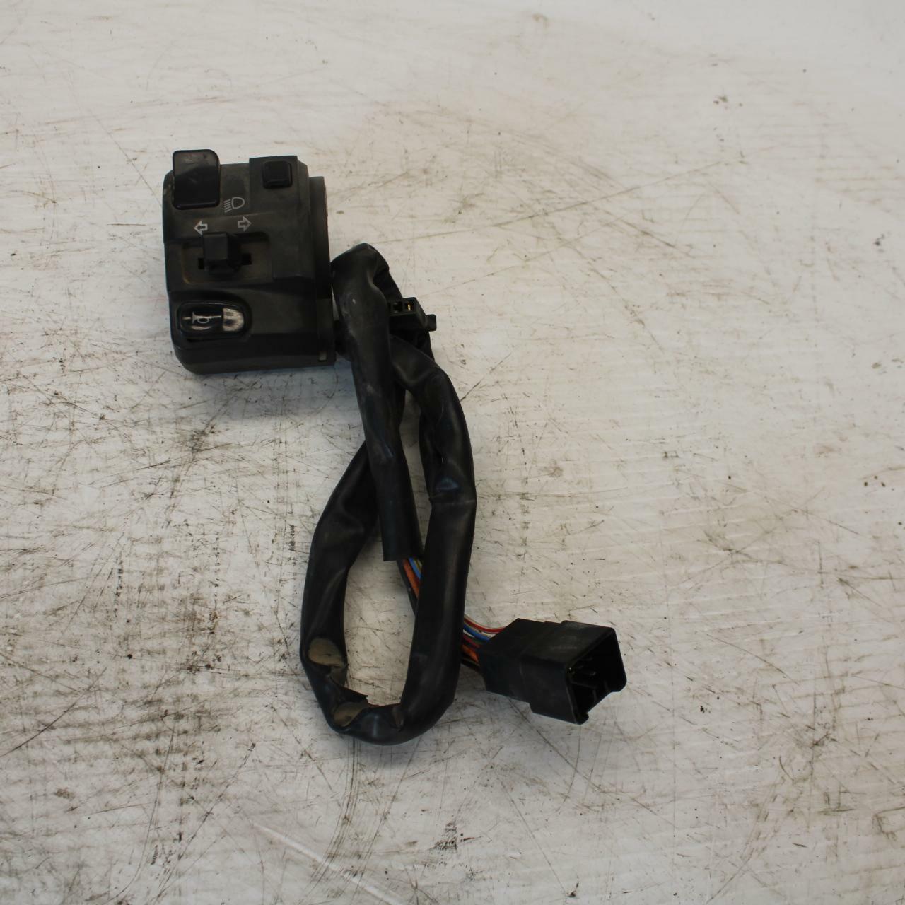 07-08 KAWASAKI NINJA ZX6R LEFT CLIP ON HANDLE HORN SIGNALS SWITCH SWITCHES BB274