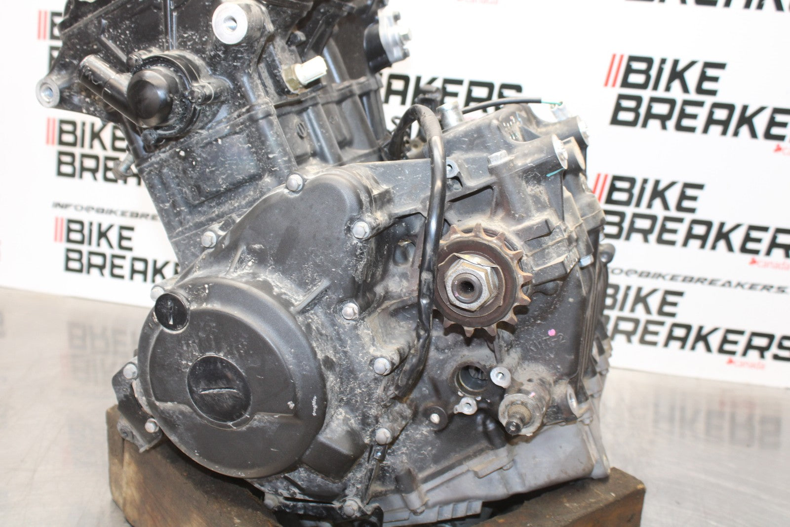 18-23 KAWASAKI NINJA 400 EX400 ABS ENGINE MOTOR BB177