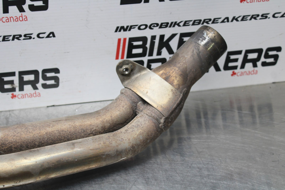 05 YAMAHA YZF R6 EXHAUST HEADER PIPES MANIFOLD BB814